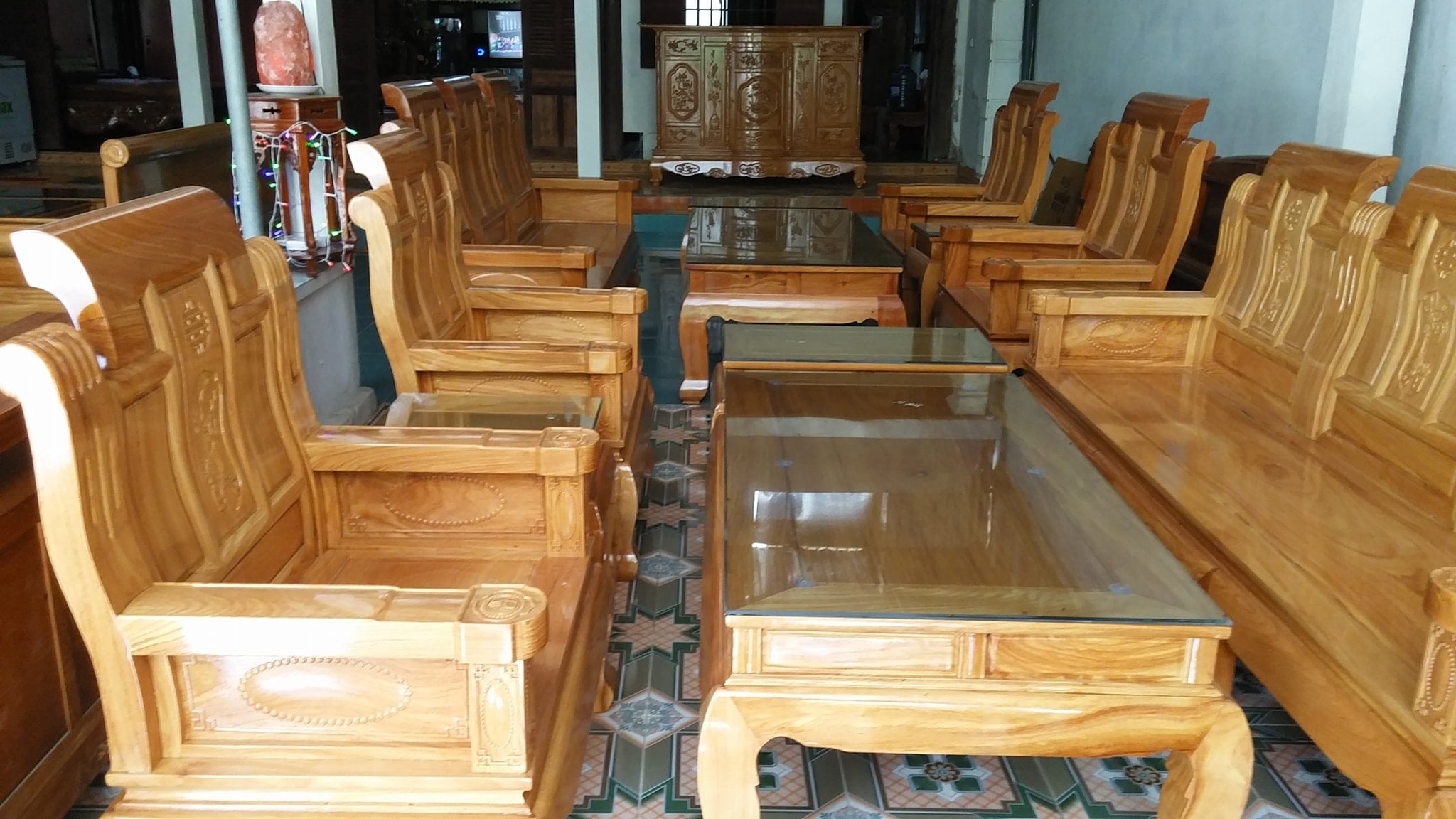 Bàn ghế gỗ - Xưởng Đồ Gỗ Cao Cấp Bình Sen